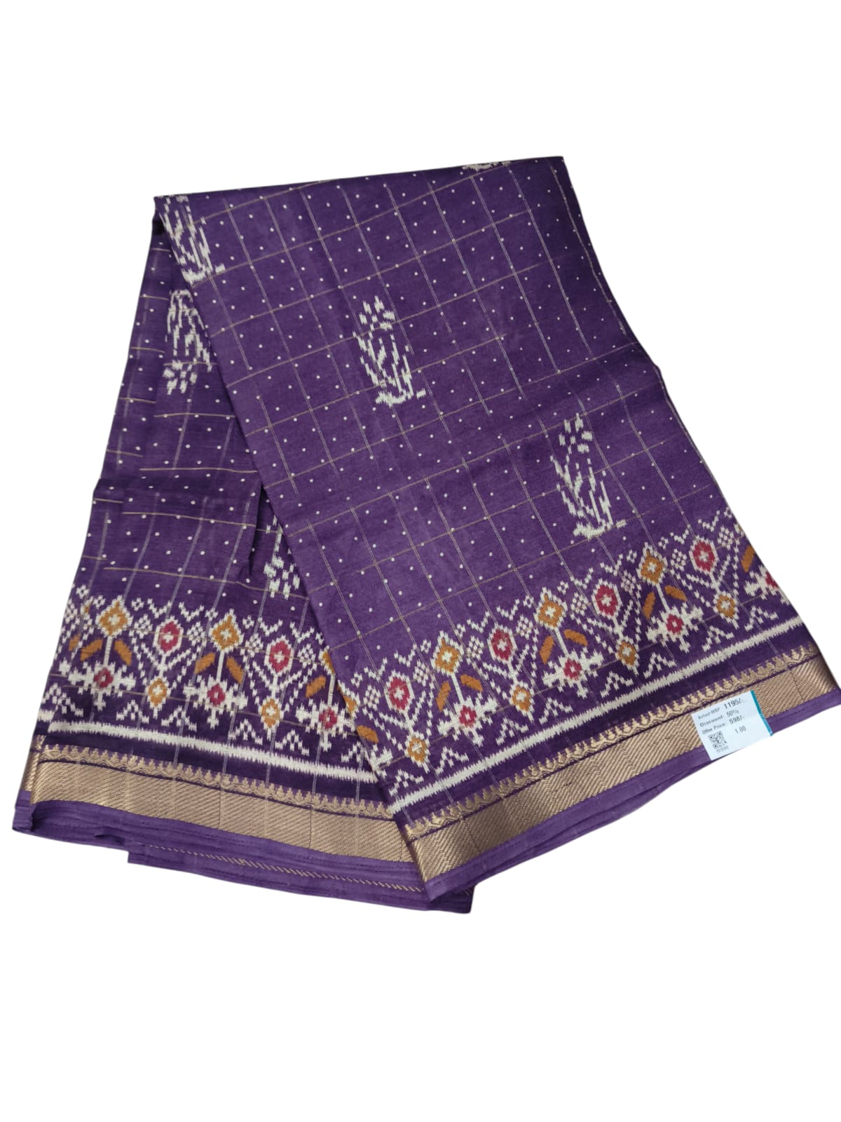 Kavya Dolla Silk Patola Print Saree