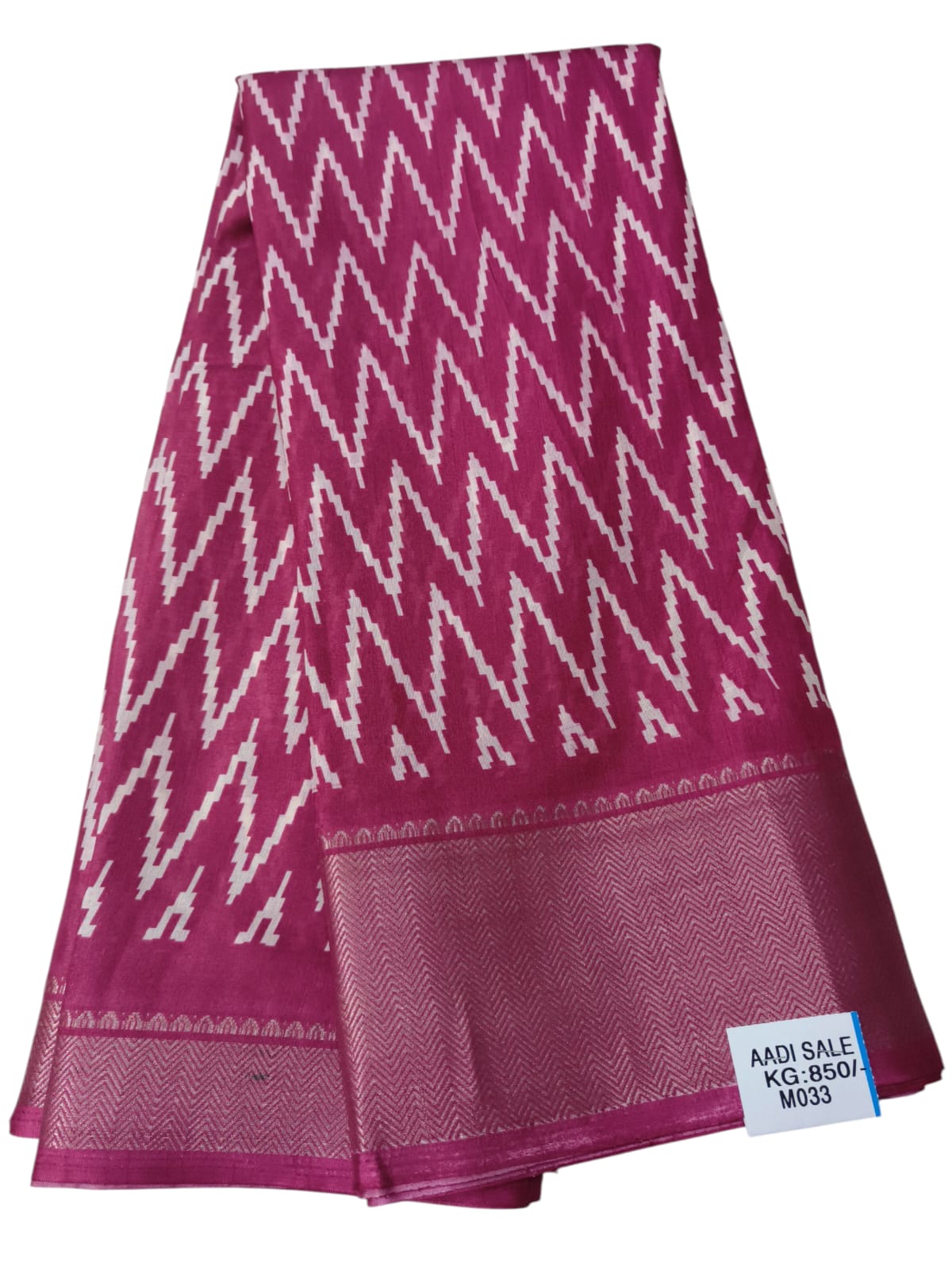 Dolla Silk Ikkath Prints Saree