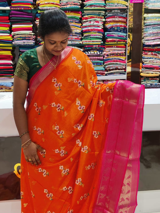 Peacock World Saree