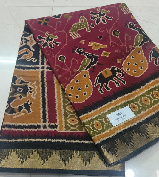 Maheshwari Silk Saree