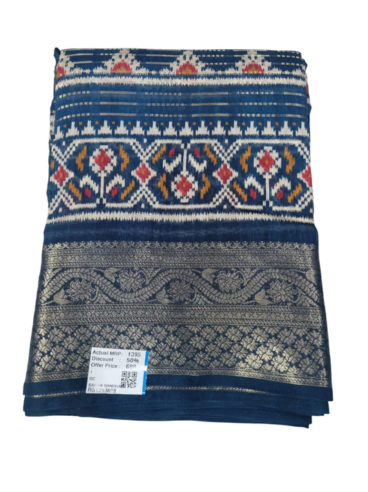 Ikkath Print Bhandani Saree