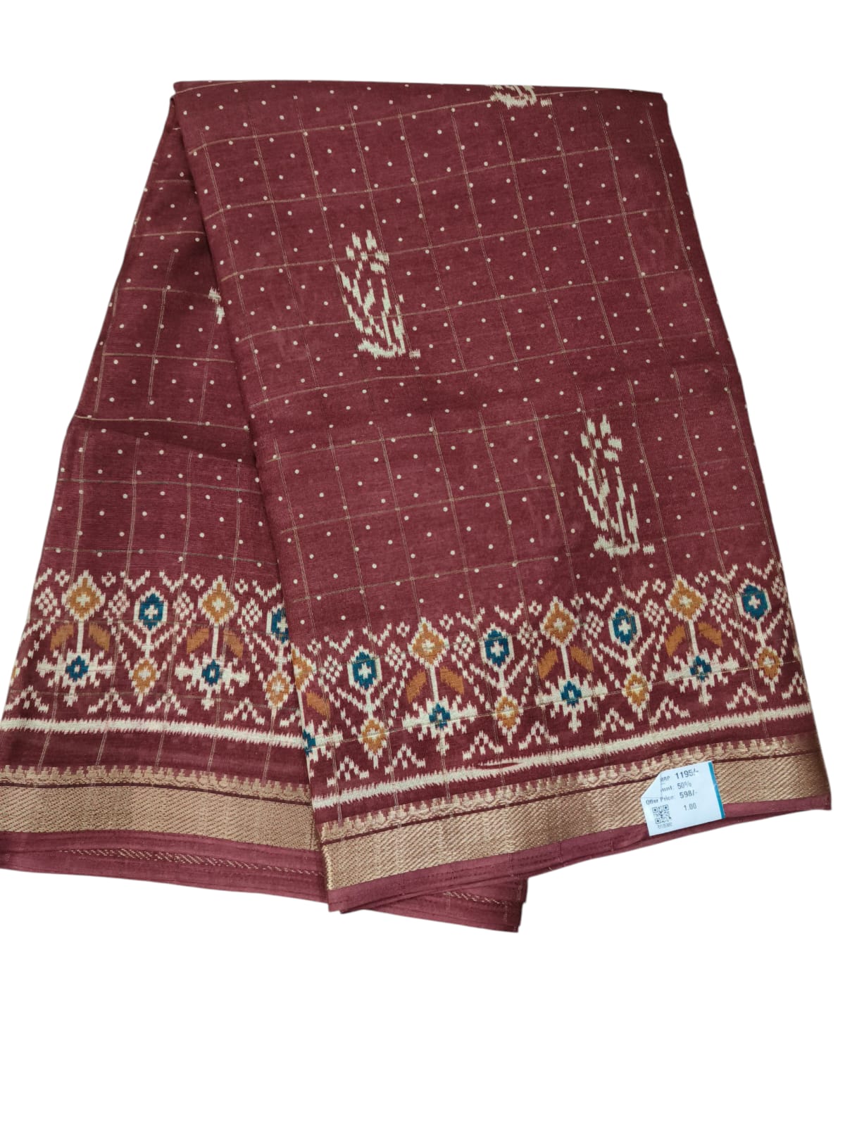 Kavya Dolla Silk Patola Print Saree