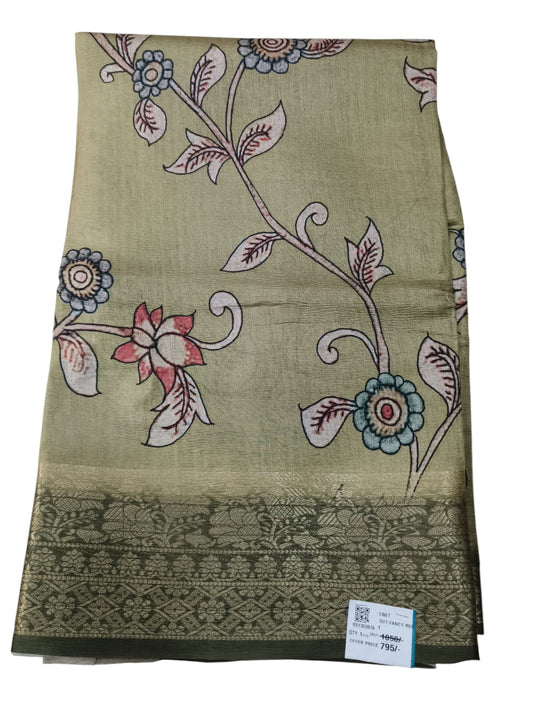 Kalamkari Digital Print Saree