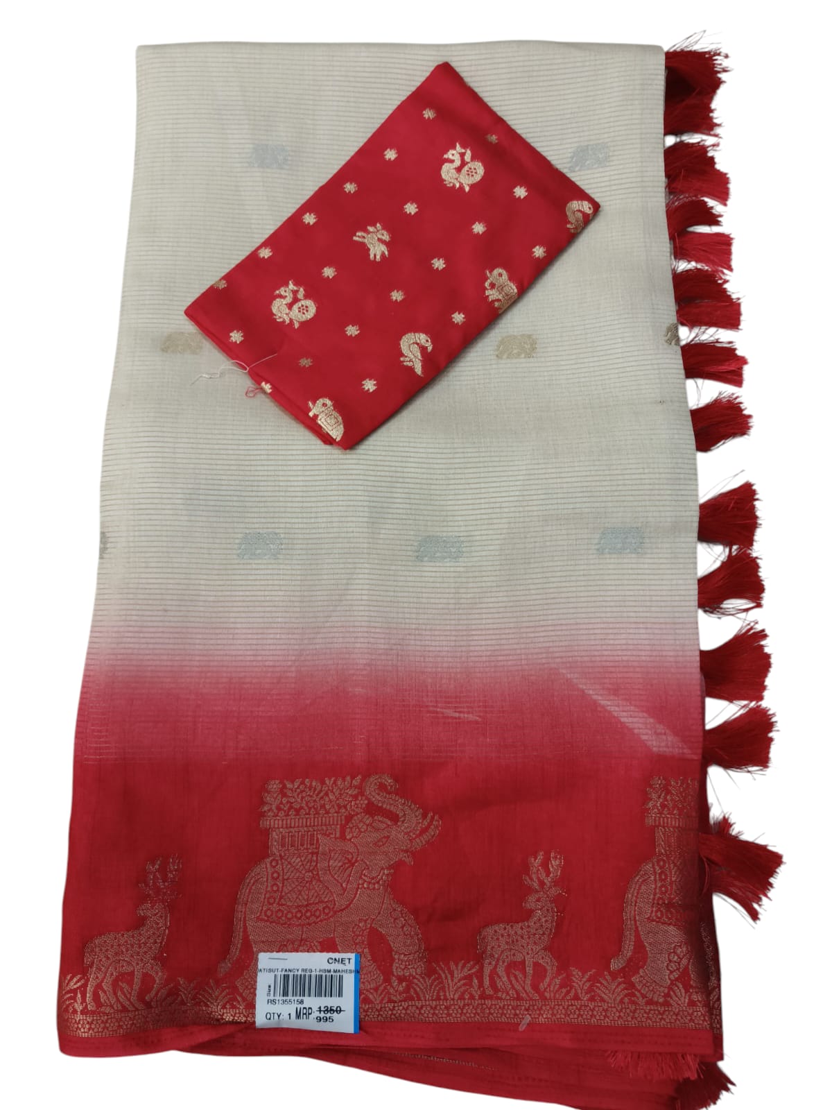 Zari Lines Saree
