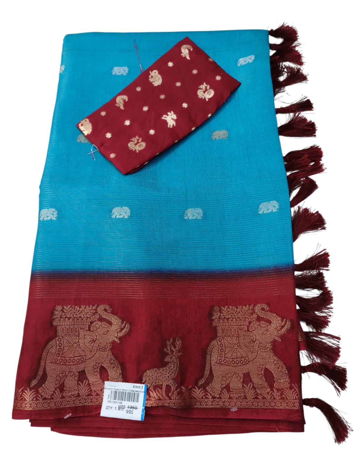 Zari Lines Saree