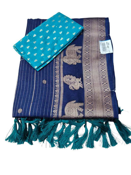 Banasri Weaving lines Saree